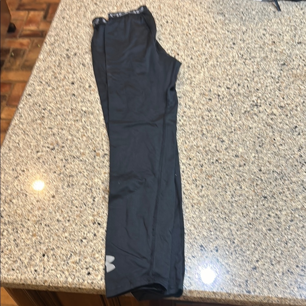 Under Armour Kids Black Long John’s